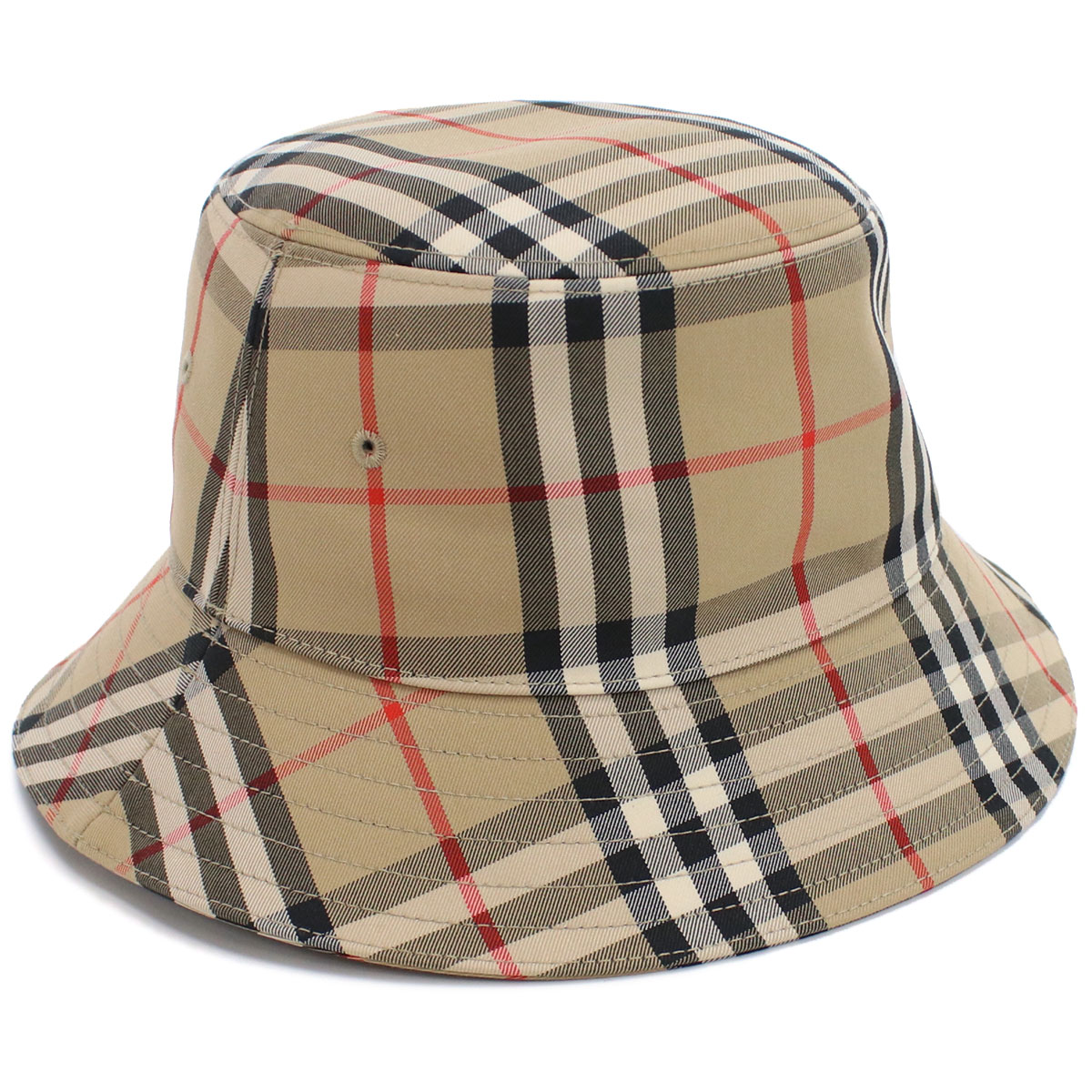 バーバリー BURBERRY キッズ-ハット バケットハット ブランド8041438 A7026ARCHIVE BEIGE ベージュ系 マルチカラー kb-01