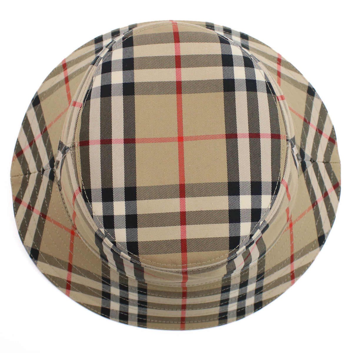 バーバリー BURBERRY キッズ-ハット バケットハット ブランド8041438 A7026ARCHIVE BEIGE ベージュ系 マルチカラー kb-01 - 画像 (6)
