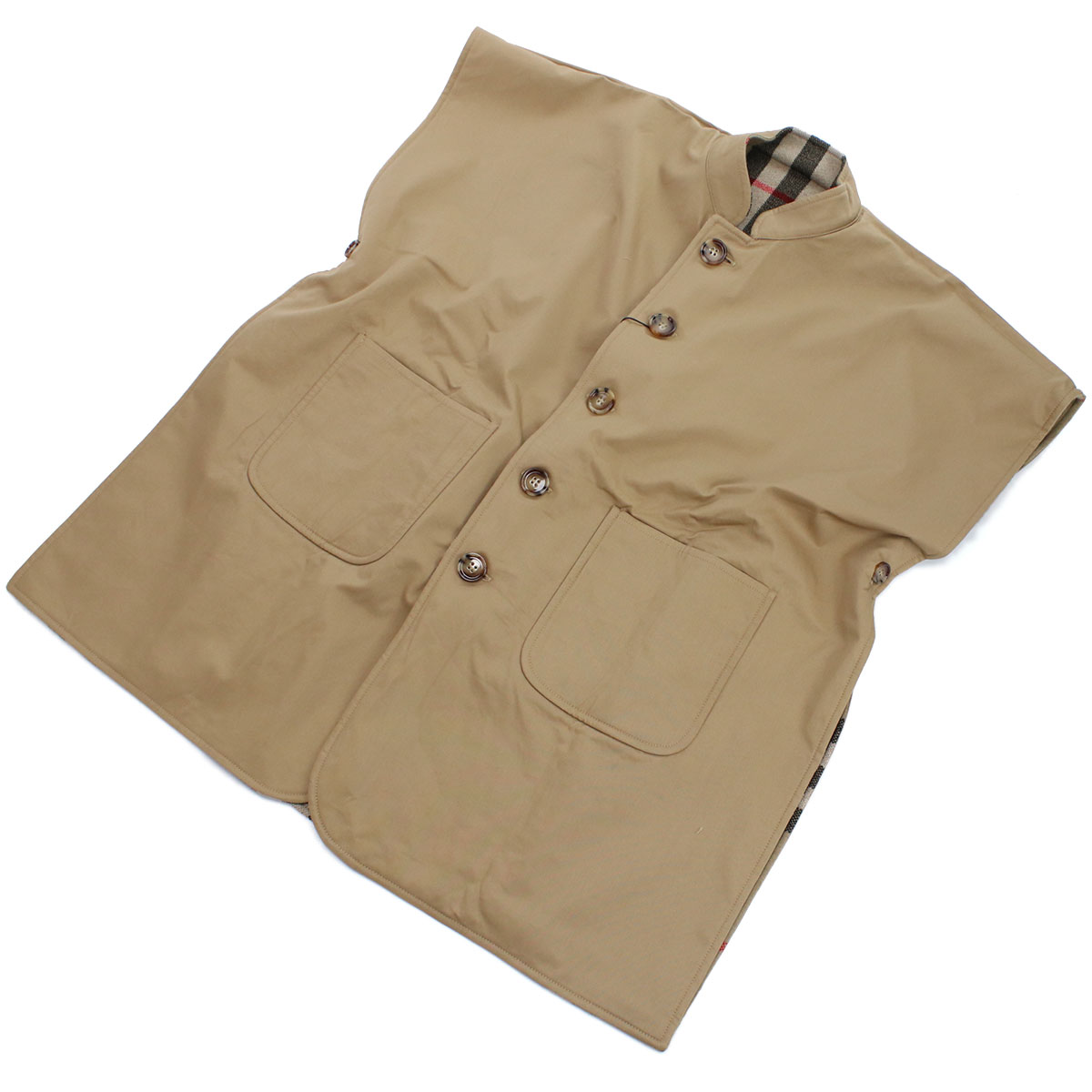 バーバリー BURBERRY キッズ-ジャケット,上着 ベスト8051756 A7028ARCHIVE BEIGE IP CHK ベージュ系 マルチカラー kb-01 outer-01 - 画像 (6)