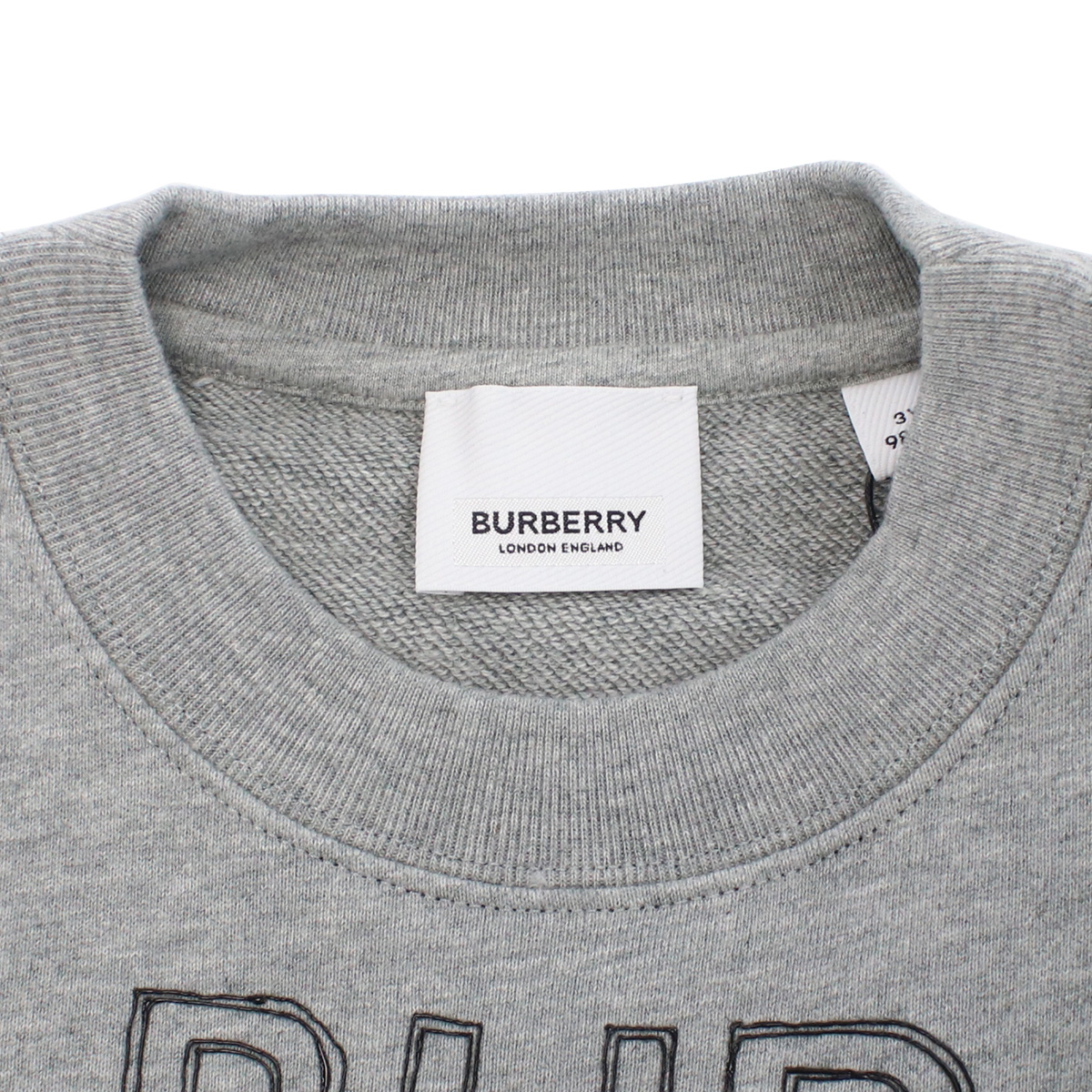 バーバリー BURBERRY キッズ-スウェット8053818 A1216GREY MELANGE グレー系 kb-01 - 画像 (5)