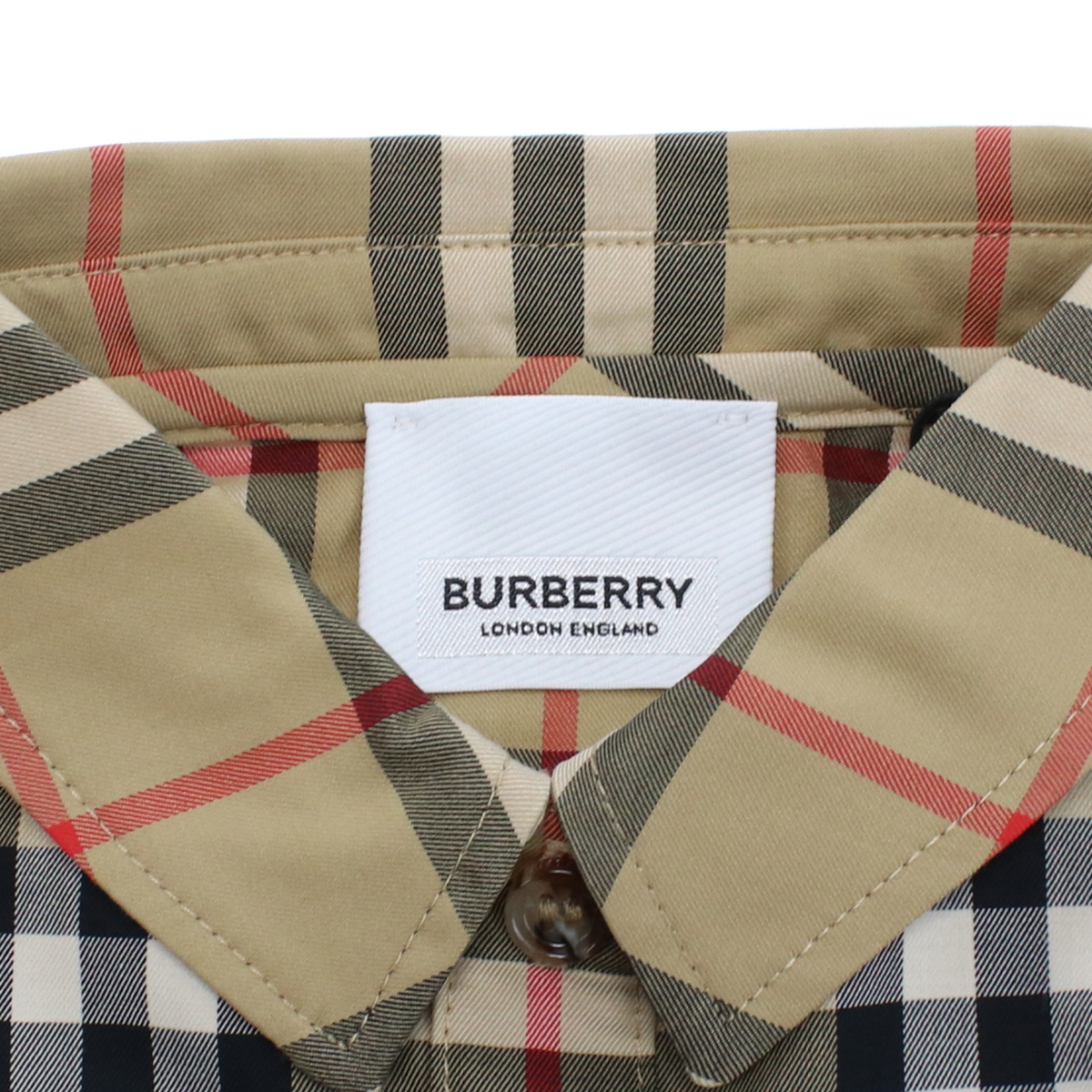 バーバリー BURBERRY ベビー-ワンピース パンツ 2点セット フォーマル 出産祝い ギフト お呼ばれ8054129 A7028ARCHIVE BEIGE IP CHK マルチカラー kb-01 - 画像 (5)