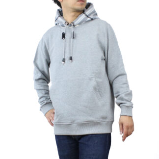 バーバリー BURBERRY メンズ-パーカー ブランド スウェット フーディー8057010 A2142PALE GREY MELANGE apparel-01