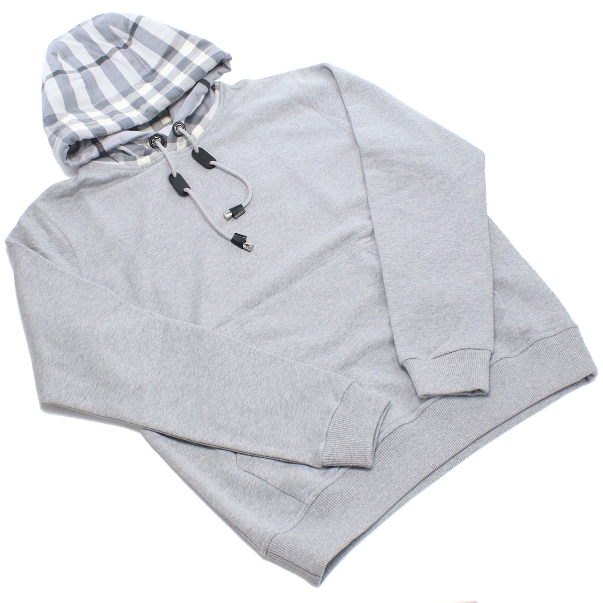 バーバリー BURBERRY メンズ-パーカー ブランド スウェット フーディー8057010 A2142PALE GREY MELANGE apparel-01 - 画像 (3)