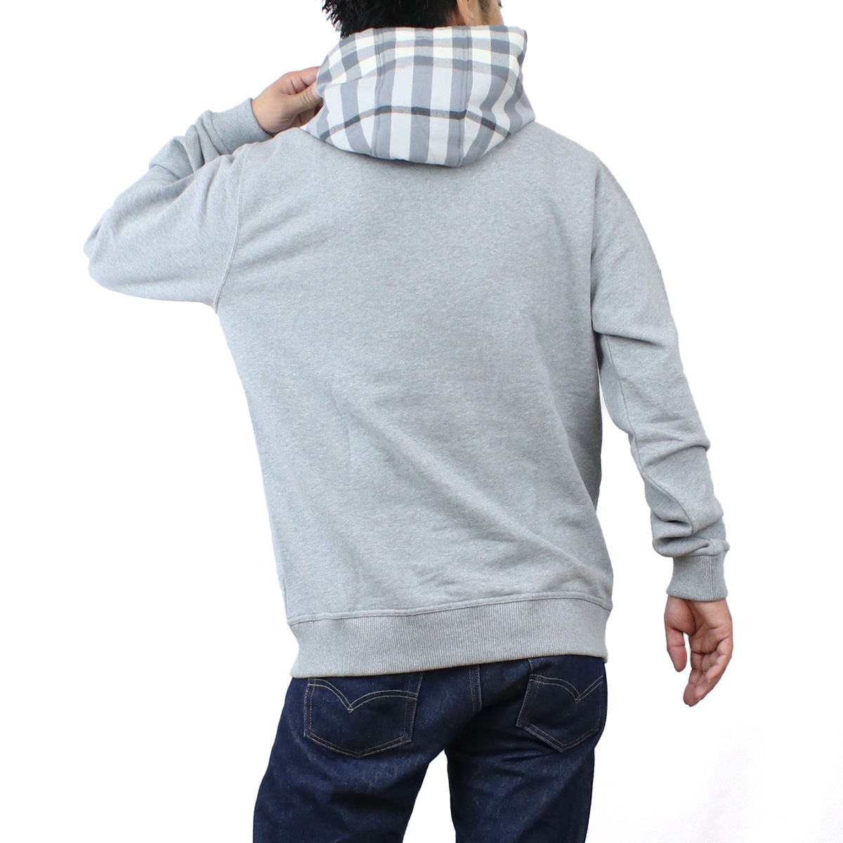 バーバリー BURBERRY メンズ-パーカー ブランド スウェット フーディー8057010 A2142PALE GREY MELANGE apparel-01 - 画像 (5)