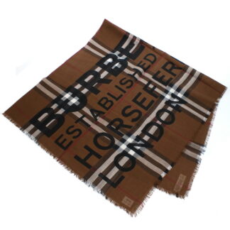 バーバリー BURBERRY  ユニセックス スカーフ ブランド マフラー8057385　A8900DARK BIRCH BROWN ブラウン系 マルチカラー warm-01