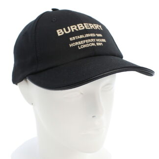 バーバリー BURBERRY  メンズ－キャップ ブランド 8057625　B1047BLACK ブラック cap-01