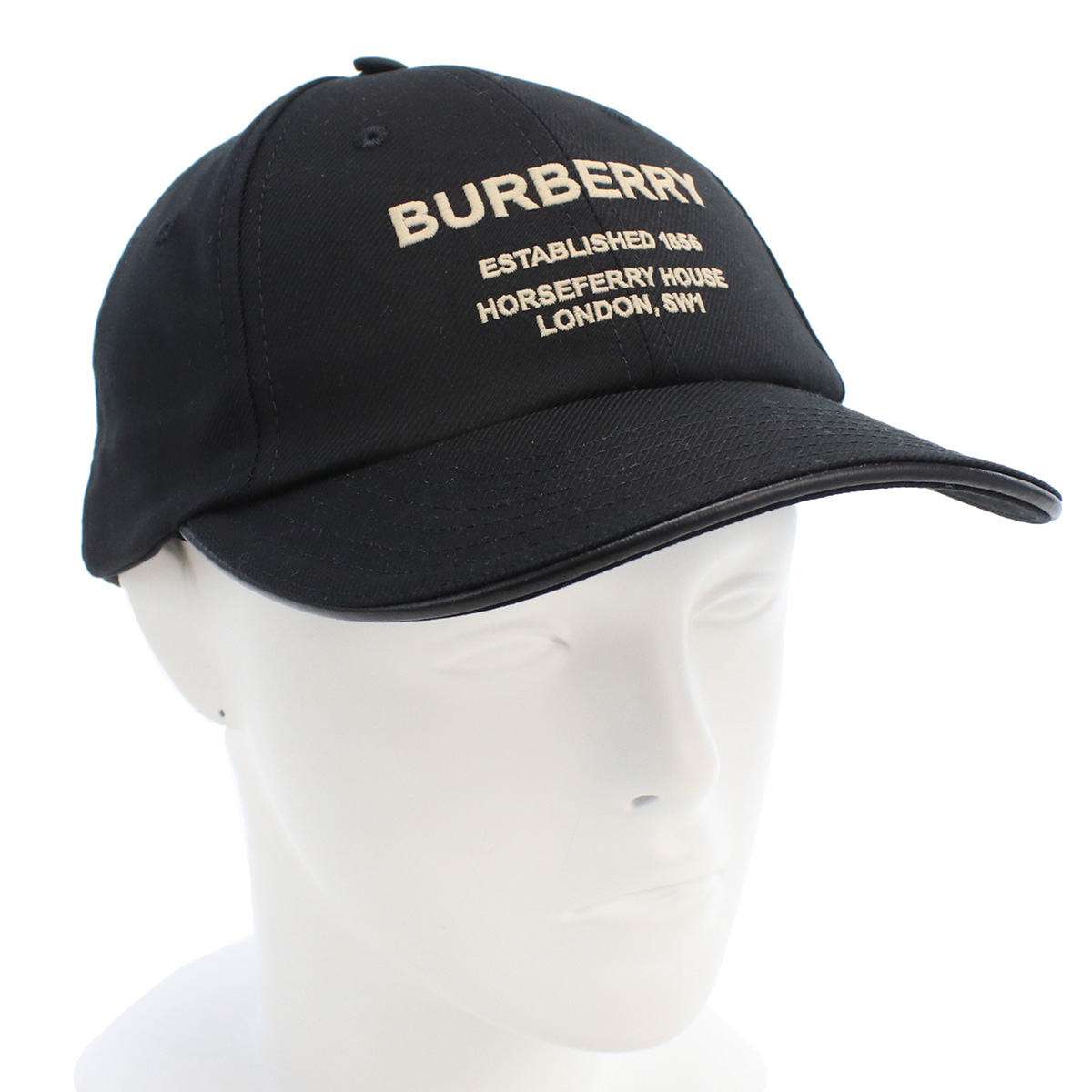 バーバリー BURBERRY メンズ-キャップ ブランド 8057625 B1047BLACK ブラック cap-01 - 画像 (2)