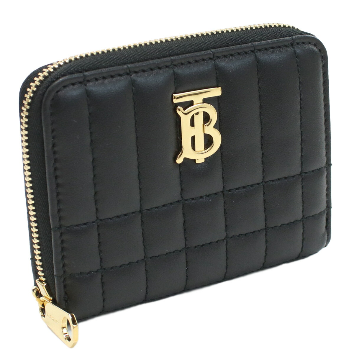 バーバリー BURBERRY 小銭入れ ブランド コインケース TBロゴ8062373 A7527BLACK-LIGHT GOLD