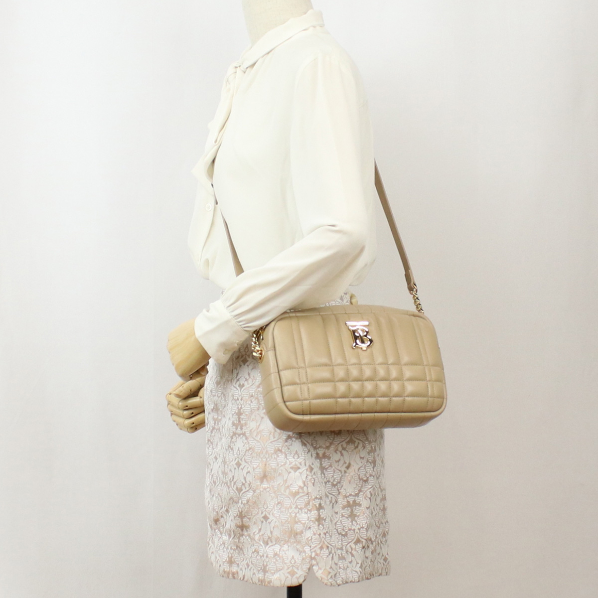 バーバリー BURBERRY 斜め掛けショルダー ブランド8063022 B4741OAT BEIGE ベージュ系 bag-01 - 画像 (12)