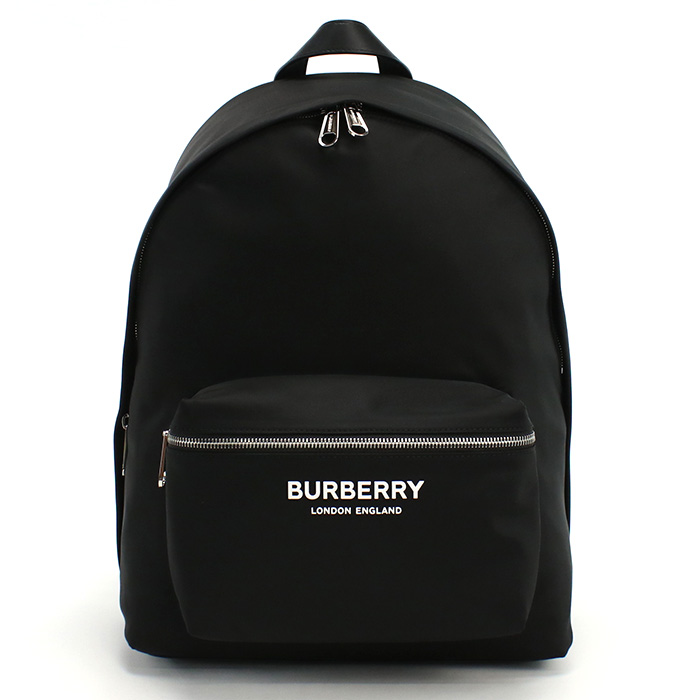 バーバリー BURBERRY リュック バックパック ロゴ ブランド メンズ8063495 A1189ブラック bag-01 - 画像 (2)