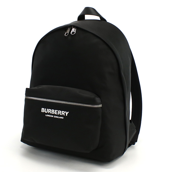 バーバリー BURBERRY リュック バックパック ロゴ ブランド メンズ8063495 A1189ブラック bag-01 - 画像 (3)