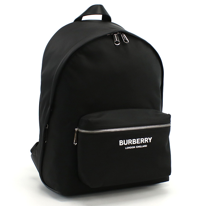 バーバリー BURBERRY リュック バックパック ロゴ ブランド メンズ8063495 A1189ブラック bag-01 - 画像 (4)