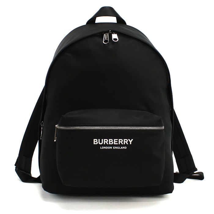 バーバリー BURBERRY リュック バックパック ロゴ ブランド メンズ8063495 A1189ブラック bag-01 - 画像 (5)