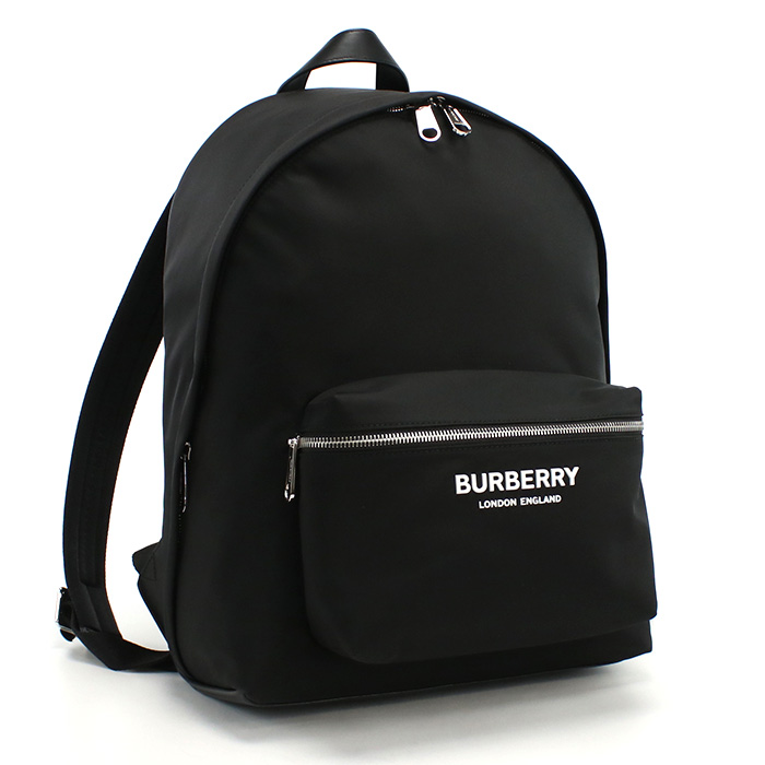 バーバリー BURBERRY リュック バックパック ロゴ ブランド メンズ8063495 A1189ブラック bag-01 - 画像 (6)