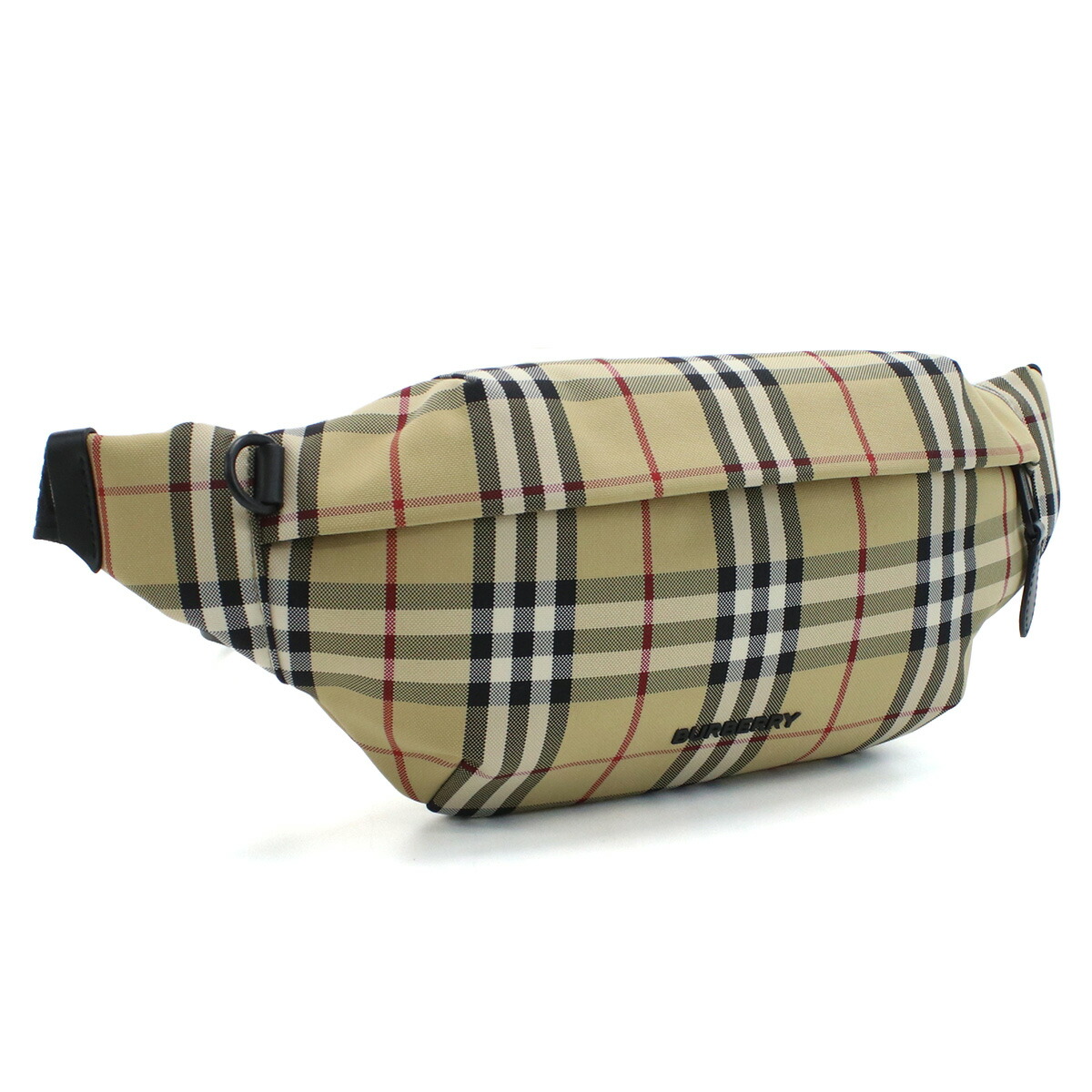 バーバリー BURBERRY ボディバッグ ベルトバッグ8069755 A7026ARCHIVE BEIGE ベージュ系 マルチカラー bag-01