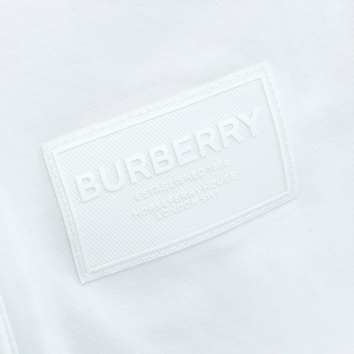 バーバリー BURBERRY ベビー ロンパース ブランド スタイ 帽子 3点セット8070264 A1464WHITE ホワイト系 kb-01 - 画像 (5)