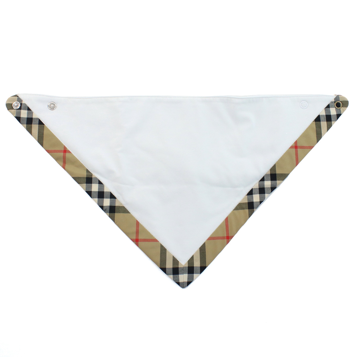 バーバリー BURBERRY ベビー ロンパース ブランド スタイ 帽子 3点セット8070264 A1464WHITE ホワイト系 kb-01 - 画像 (7)