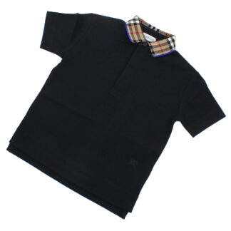 バーバリー BURBERRY キッズ ポロシャツ ブランド 8078567 A1189BLACK ブラック kb-01