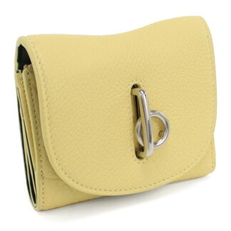 バーバリー BURBERRY ロッキングホース 三つ折り財布 小銭入付き ブランド8081668 A3364DAFFODIL イエロー系 wallet-01