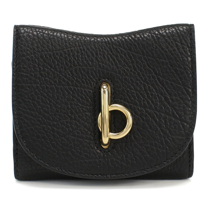 バーバリー BURBERRY ロッキングホース 三つ折り財布 小銭入付き ブランド8081669 A1189BLACK ブラック wallet-01 - 画像 (3)