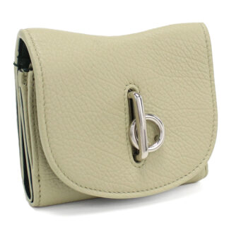 バーバリー BURBERRY ロッキングホース 三つ折り財布 小銭入付き ブランド8081670 B7311HUNTER グリーン系 wallet-01