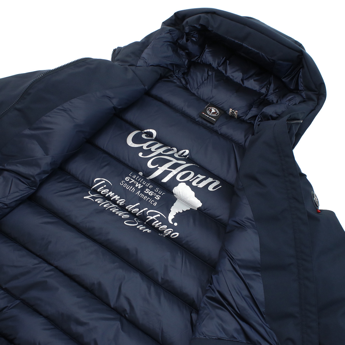 ケープホーン CAPE HORN CANDELARIA ダウンコート 52542 400 BLUE レディース ネイビー系 outer-01 - 画像 (7)