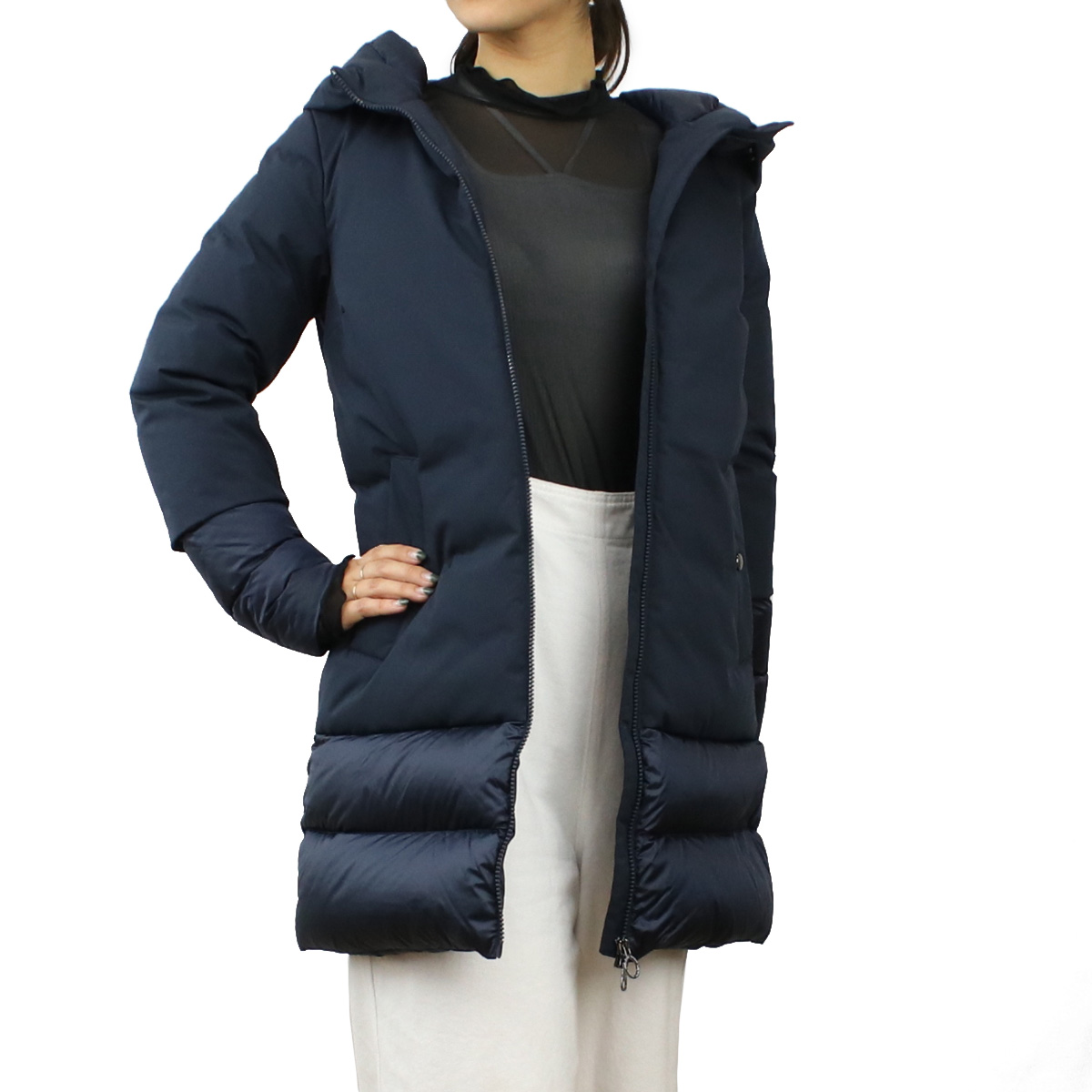 ケープホーン CAPE HORN CANDELARIA ダウンコート 52542 400 BLUE レディース ネイビー系 outer-01