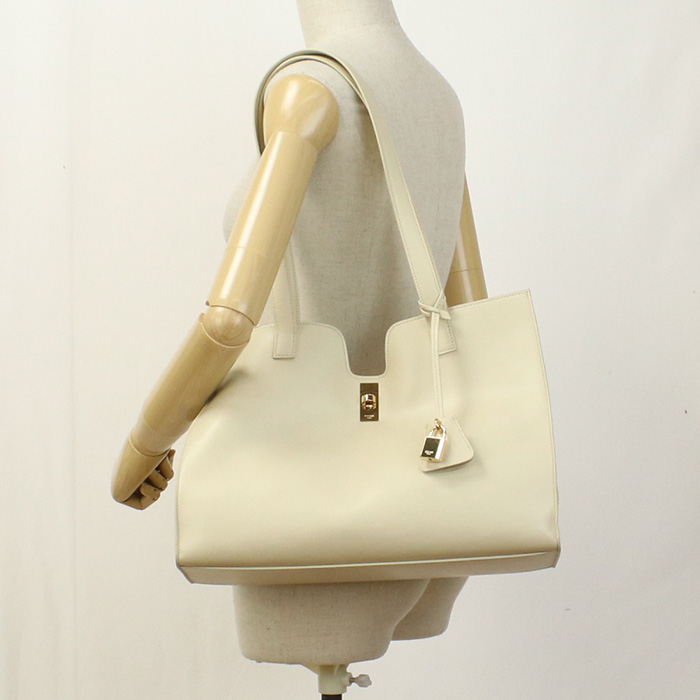 セリーヌ CELINE トートバッグ ブランド11258 3EZU 01HI CREAM ベージュ系 bag-01 - 画像 (10)