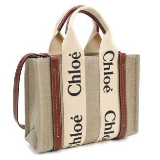 クロエ CHLOE トートバッグ ブランドCHC22AS397I26 90UWHITE-BROWN 1 ベージュ系 ブラウン系 bag-01