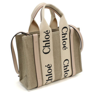 クロエ CHLOE  トートバッグ　ブランドCHC22AS397I26　6J5CEMENT PINK　ベージュ系 ピンク系　bag-01