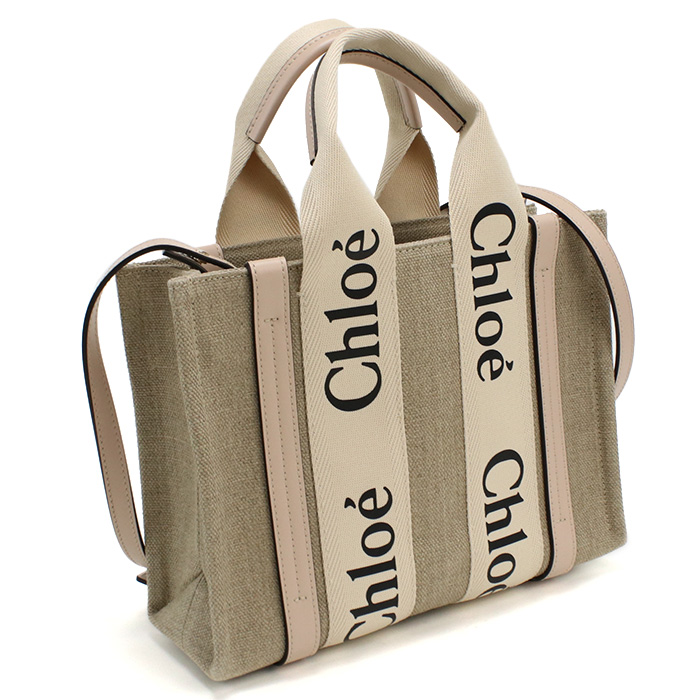 クロエ CHLOE トートバッグ ブランドCHC22AS397I26 6J5CEMENT PINK ベージュ系 ピンク系 bag-01