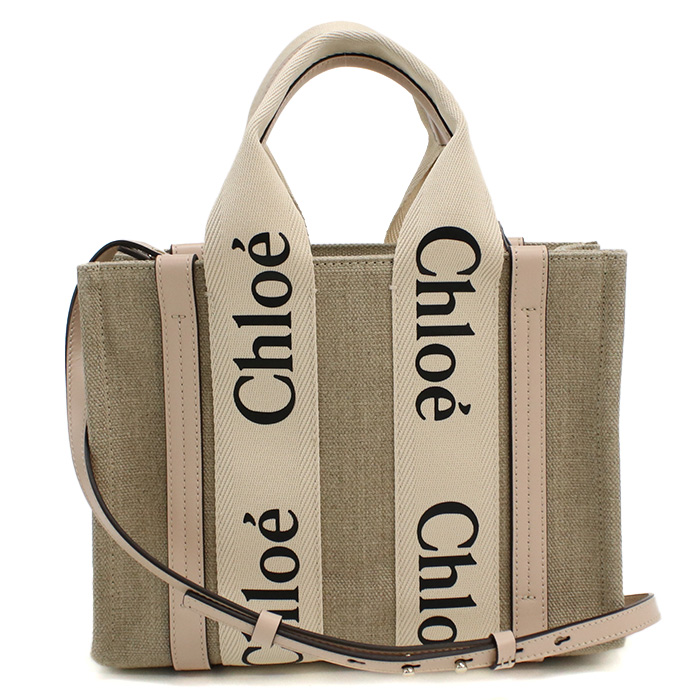 クロエ CHLOE トートバッグ ブランドCHC22AS397I26 6J5CEMENT PINK ベージュ系 ピンク系 bag-01 - 画像 (2)