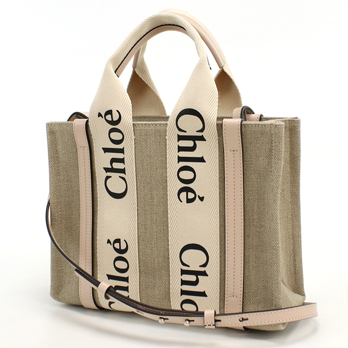 クロエ CHLOE トートバッグ ブランドCHC22AS397I26 6J5CEMENT PINK ベージュ系 ピンク系 bag-01 - 画像 (3)