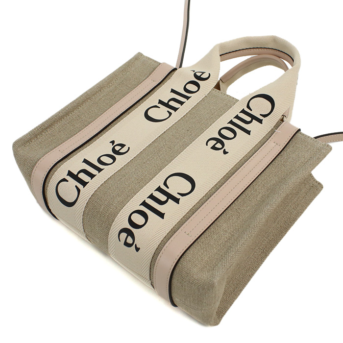 クロエ CHLOE トートバッグ ブランドCHC22AS397I26 6J5CEMENT PINK ベージュ系 ピンク系 bag-01 - 画像 (9)