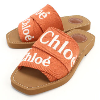 クロエ CHLOE  レディースサンダル　ブランドCHC23U188EF　848TAWNY ORANGE オレンジ系　shoes-01