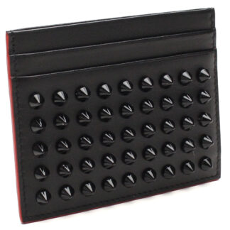クリスチャン ルブタン (Christian Louboutin)  カードケース3165091-CM53BLACK/BLACK　ブラック