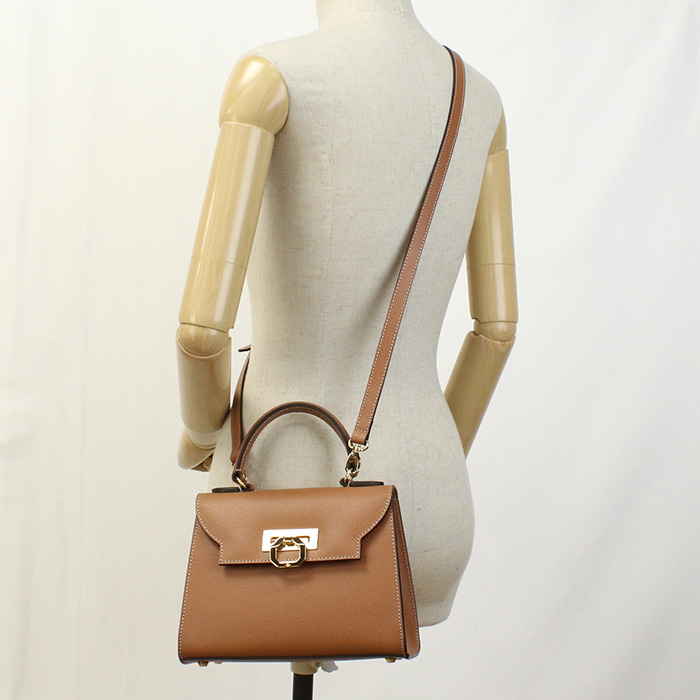 カルボッティ CARBOTTI ハンドバッグ ブランド445 ERIKATAN ブラウン系 bag-01 - 画像 (12)