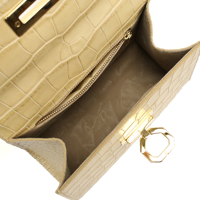 CARBOTTI カルボッティ ハンドバッグ 445 レディース ベージュ - 画像 (6)