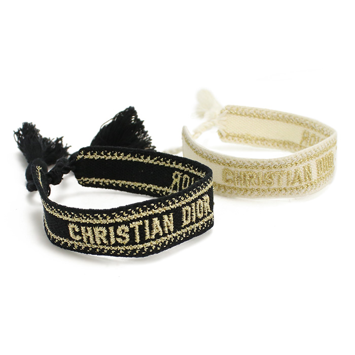 ディオール Christian Dior ブレスレット セット バングル J'ADIOR ディオール オブリーク ロゴB0961 ADRCO 08Wブラック ホワイト系 accessory-01