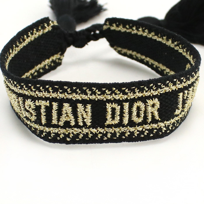 ディオール Christian Dior ブレスレット セット バングル J'ADIOR ディオール オブリーク ロゴB0961 ADRCO 08Wブラック ホワイト系 accessory-01 - 画像 (4)