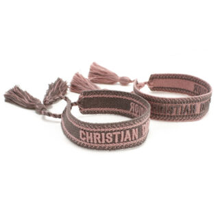 ディオール Christian Dior  ブレスレット セット バングル  J'ADIOR ディオール オブリーク ロゴB0961　ADRCO　21SLIGHT PINK GREY ピンク系 グレー系 accessory-01