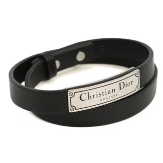ディオール Christian Dior  ブレスレット　ブランドB1896　HOMLE　004ブラック　accessory-01