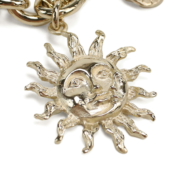 ディオール Christian Dior バッグチャーム V1325 WOMRS 301GOLD WHITE ゴールド系 ホワイト系 accessory-01 - 画像 (5)