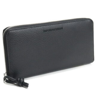 エンポリオ・アルマーニ EMPORIO ARMANI  オーガナイザーY4R169　Y068E　80001BLACK ブラック wallet-01