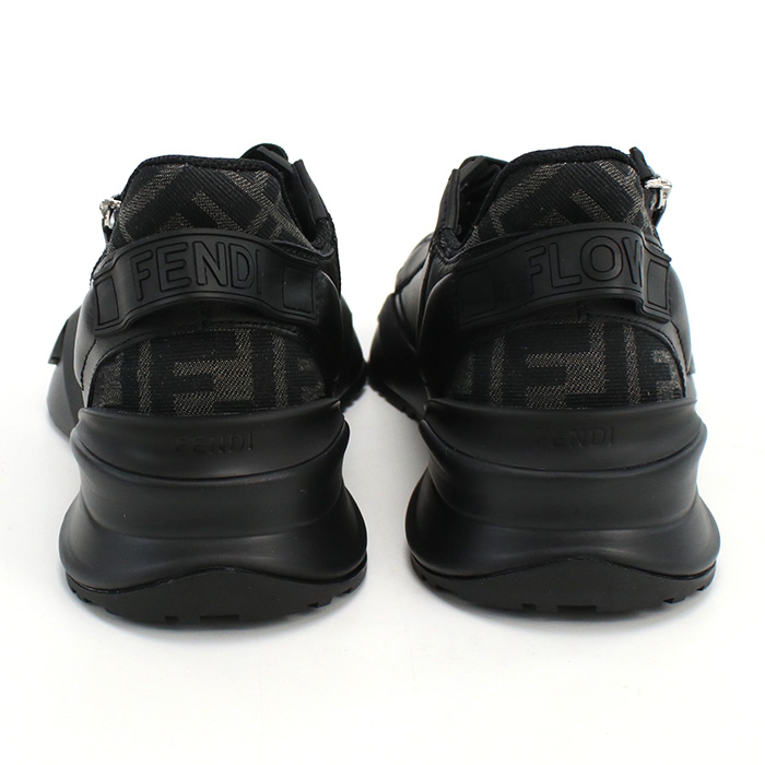 フェンディ FENDI フロー スニーカー メンズ ブランド7E1392 AJZH F1DV5 FFジャガードブラック shoes-01 - 画像 (7)