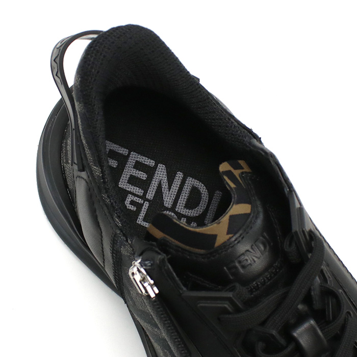 フェンディ FENDI フロー スニーカー メンズ ブランド7E1392 AJZH F1DV5 FFジャガードブラック shoes-01 - 画像 (8)