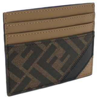 フェンディ FENDI  カードケース ブランド7M0164　AJF8　F1EGAブラウン系 gsm-3