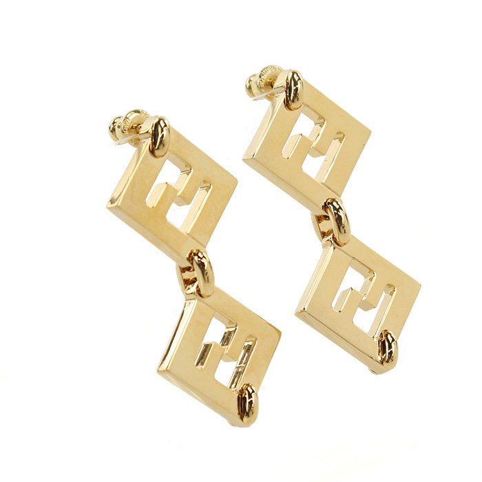フェンディ FENDI ピアス ブランド8AK789 B08 F0CFKゴールド系 accessory-01