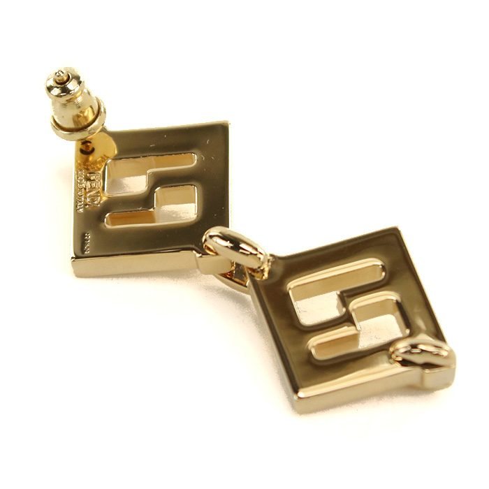 フェンディ FENDI ピアス ブランド8AK789 B08 F0CFKゴールド系 accessory-01 - 画像 (4)