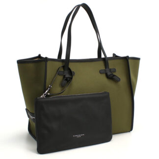 ジャンニキアリーニ GIANNI CHIARINI  トートバッグ　ブランド6850　CNVMILITARE-CORDA カーキ　bag-01